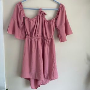 Dusty rose/ pink large fairy romper
